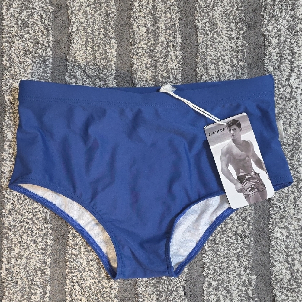 Men's Blue Swim Trunks